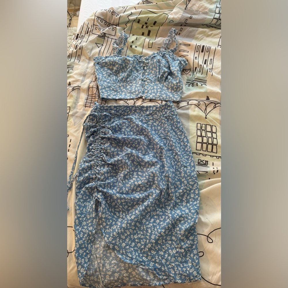 2 piece skirt set